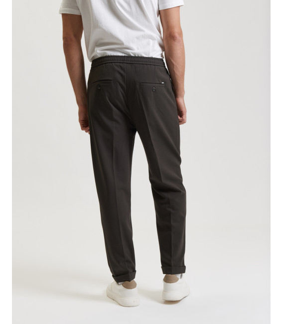 Pantaloni con coulisse relaxed fit