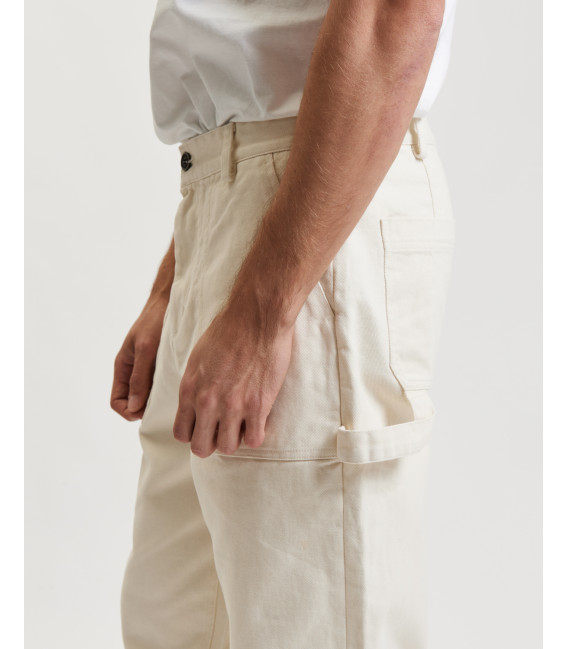 Pantalone workwear in twill di cotone