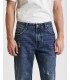 Jeans ALEX straight fit vintage wash con strappi