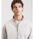 Felpa full zip collo alto