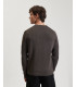 Felpa in maglia girocollo manica raglan