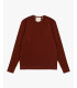 Crew-neck wool-blend sweater