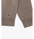 Maglia con collo zip a imbuto