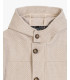 Hooded short coat