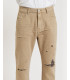 Jeans MIKE carrot cropped fit rip & repair