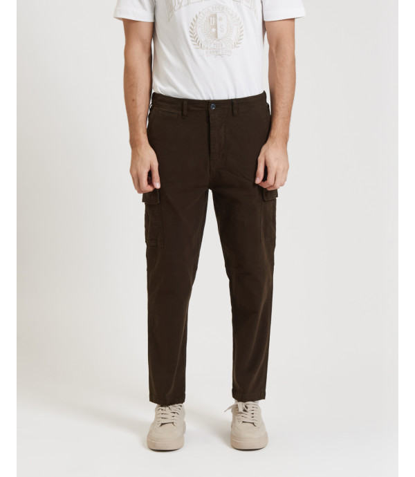Pantaloni cargo in cotone
