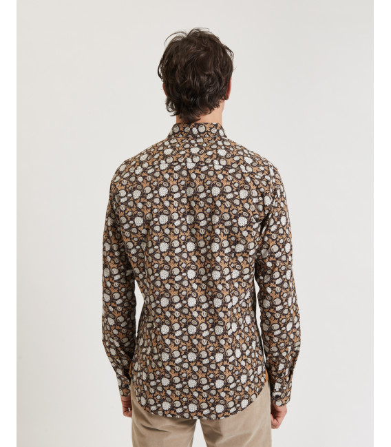 Floral printed shirt