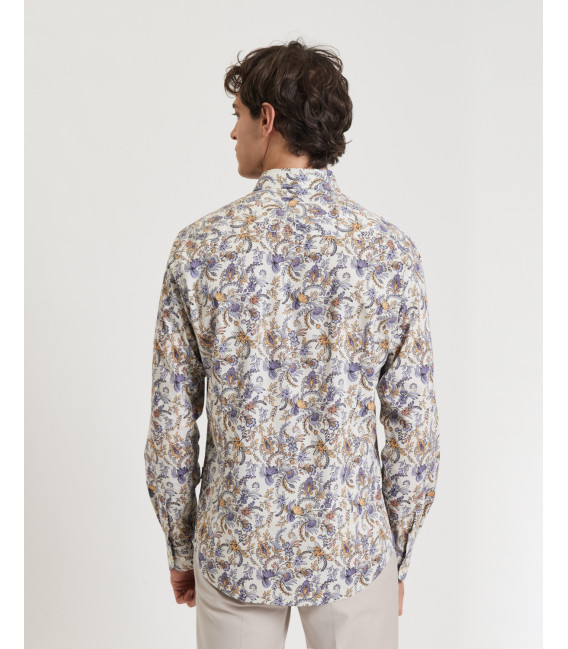 Floral printed shirt