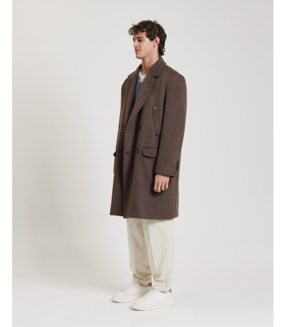 Double-breasted coat