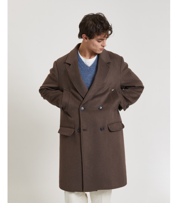 Double-breasted coat
