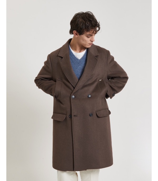 Double-breasted coat