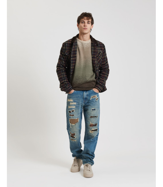 Jeans ALEX oversize fit rip&repair