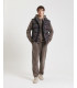 Hooded chenille sweatshirt