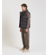 Hooded chenille sweatshirt