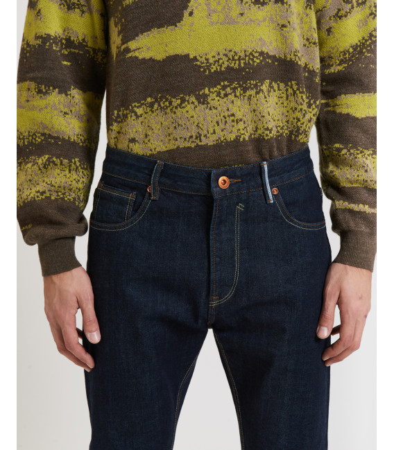 Jeans ANDY carrot fit cimosato rinse