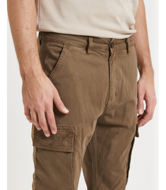 Relaxed fit cardo trousers