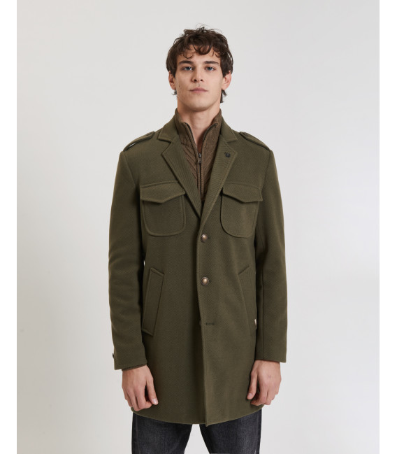 Military-style coat