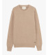 Chenille crewneck sweater