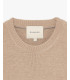 Chenille crewneck sweater