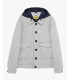 Jacket with detachable vest and hood