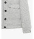 Jacket with detachable vest and hood