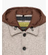 Jacket with detachable vest and hood