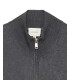 Fine-knit cardigan with high collar