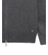 Fine-knit cardigan with high collar