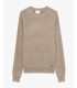 Felpa in maglia girocollo manica raglan