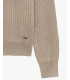 Felpa in maglia girocollo manica raglan