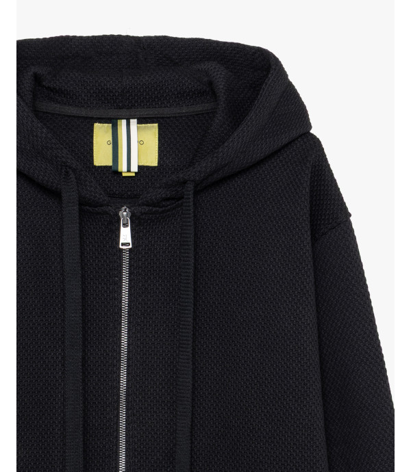 Zipped hoodie