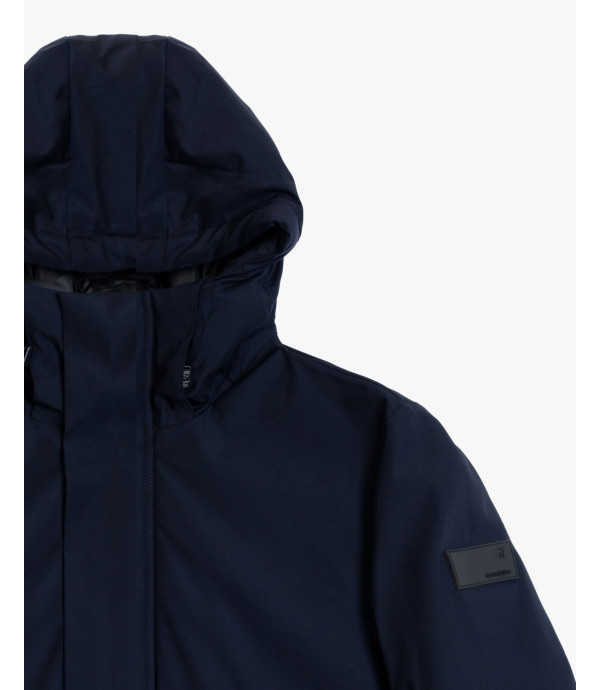 Quilted bomber jacket