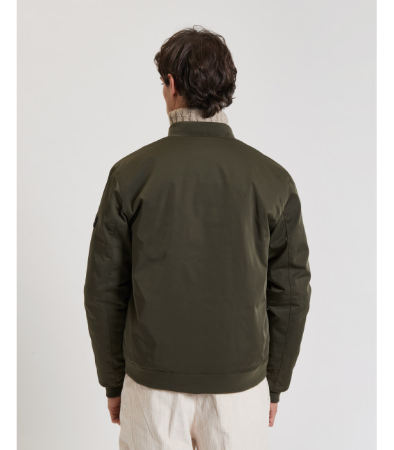 Padded bomber jacket