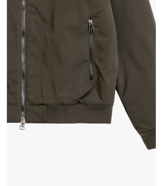 Padded bomber jacket