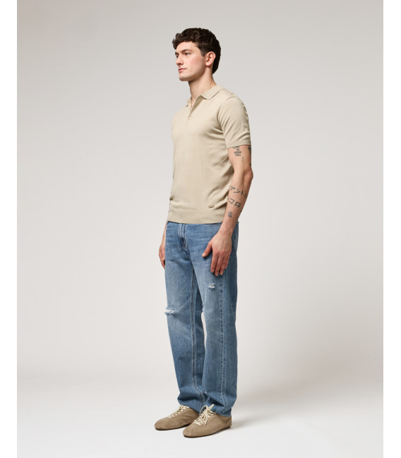 Polo in maglia muscle fit