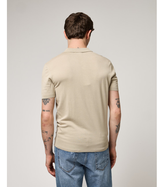 Polo in maglia muscle fit