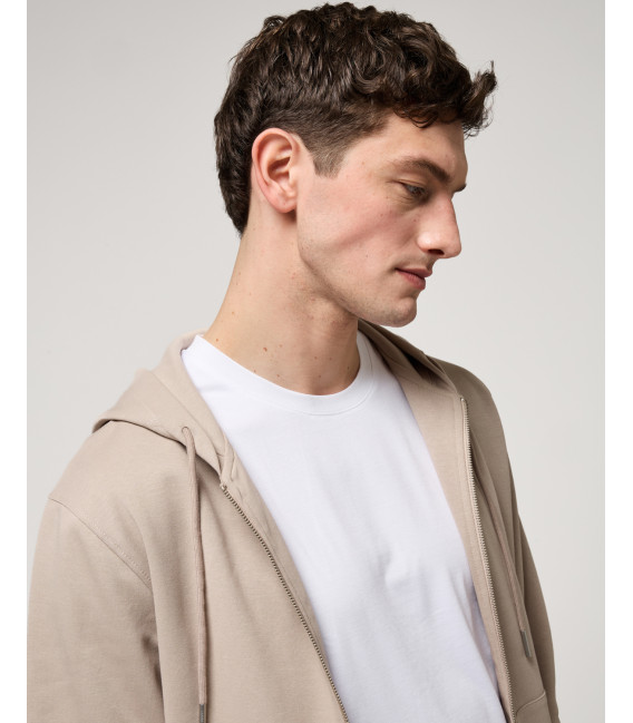 Felpa con zip e cappuccio