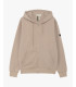 Felpa con zip e cappuccio