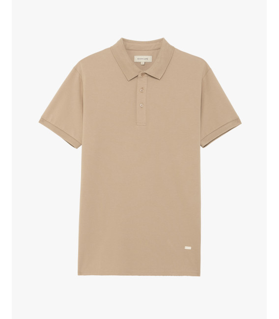 Polo in piquet con logo