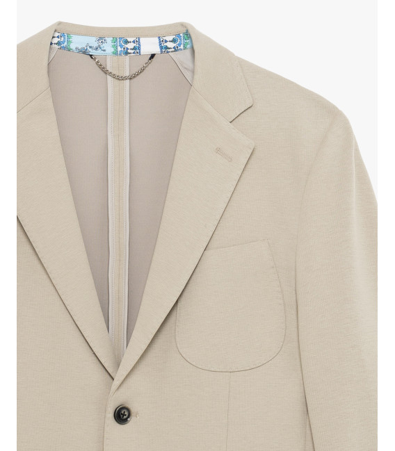 Giacca destrutturata slim fit