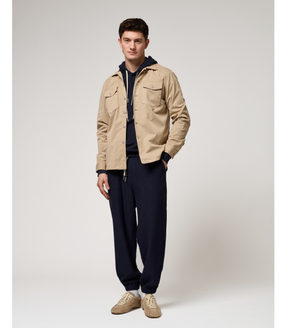 Overshirt in cotone