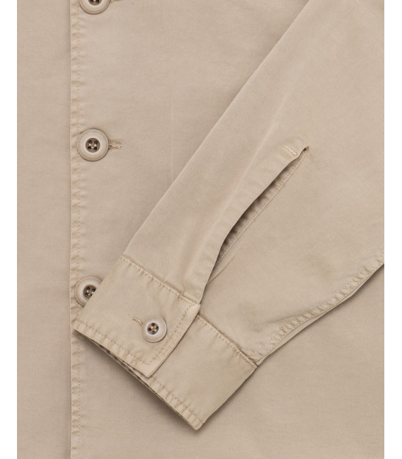 Overshirt in cotone