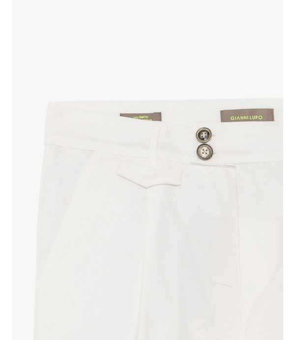 Pantaloni da abito slim fit con pinces