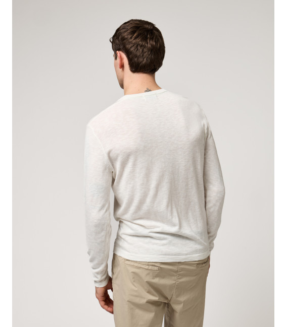 Maglione girocollo texturizzato