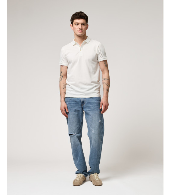 Polo in piquet con logo