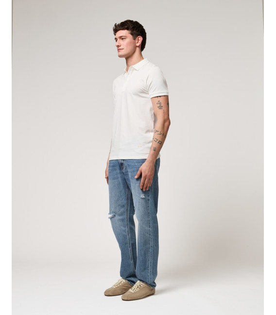 Polo in piquet con logo