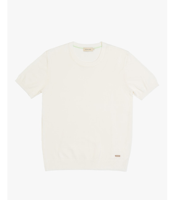 T-shirt in maglia muscle fit