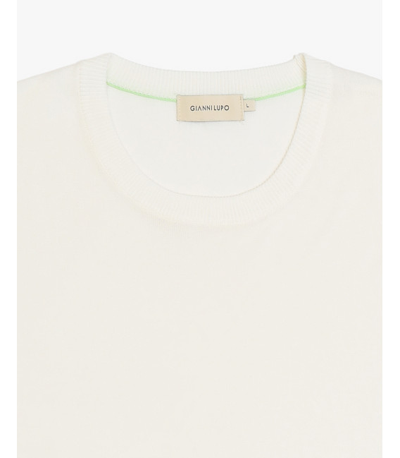 T-shirt in maglia muscle fit