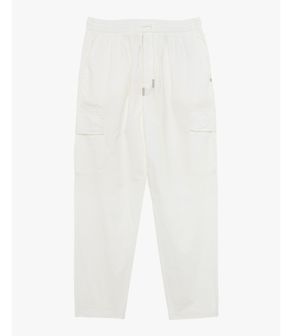 Pantaloni cargo con laccio