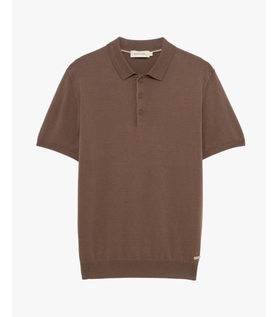 Polo in maglia muscle fit